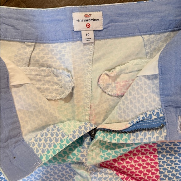 Vineyard Vines 🐳 for Target Patchwork Women's Whale Shorts Size 10 - Picture 12 of 12